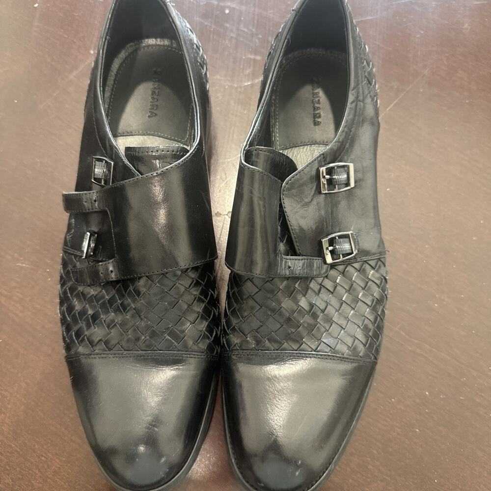 zanzara mens shoes 12 Black. 0010